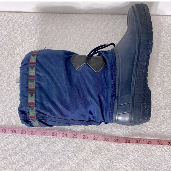 Vintage Baffin Navy Blue Insulated Winter Boots 9 - Picture 13 of 14